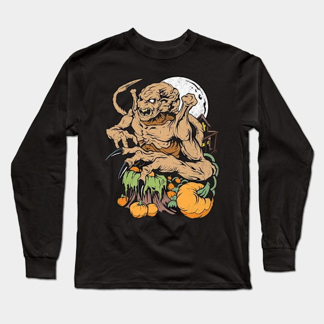 PUMPKINHEAD Long Sleeve T-Shirt by THE HORROR SHOP